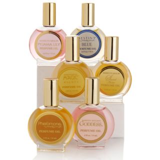 Marilyn Miglin 6 Piece Perfume Oil Collection New 
