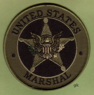 US Marshal Subdued Shoulder Patch 4