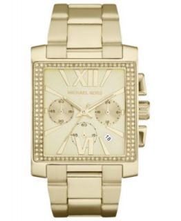 Michael Kors Watch, Womens Chronograph Gia Gold Tone Stainless Steel