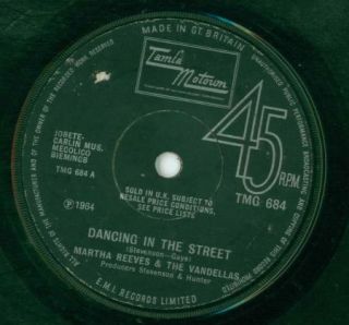 Martha Reeves The Vandellas Dancing in The Street Northern Soul