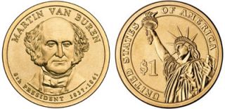 Martin Van Buren Presidential Dollars