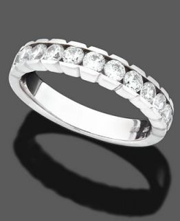 Diamond Ring, 14k White Gold Diamond Wedding Band (1 ct. t.w.)