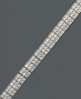 Diamond Bracelet, 14k White Gold Diamond Box (4 ct. t.w.)