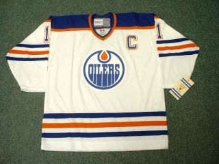 Mark Messier Edmonton Oilers Vintage Home Jersey XXL