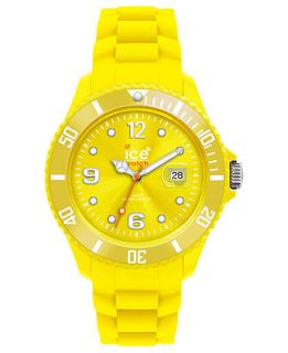 Ice Watch Watch, Mens Sili Forever Yellow Silicone Strap 48mm 101967