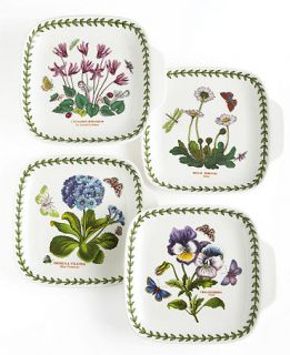 Portmeirion Dinnerware, Set of 4 Botanic Garden Canape Plates   Casual