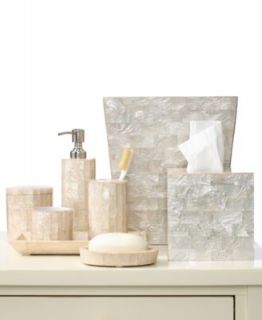 Roselli Trading Company Bath Accessories, Mother of Pearl Collection