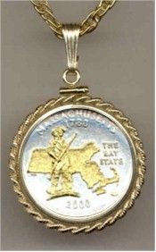 Massachusetts Statehood Coin Collectibles at Chars Gift Emporium