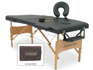 Portable Massage Table Massage Bed Eclipse Series by OneTouch Black 4M