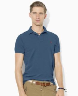 Polo Ralph Lauren Shirt, Classic Fit Short Sleeved Cotton Mesh Polo