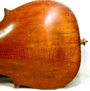 Antique Cello Labeled Mathias Kloz Anno 1725 Repair or Parts