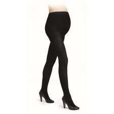 Cotton mix, ribbed maternity tights from Noppies with added room for