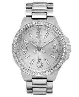 Juicy Couture Watch, Womens Jetsetter Stainless Steel Bracelet 38mm