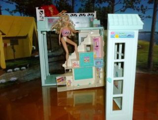 Barbie Beach Bungalow Doll House Mattel