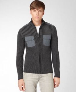 Calvin Klein Sweaters, Holiday Exclusive Ribbed Full Zip
