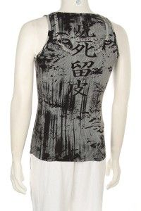 Mens Designer Muscle MMA Tiger Graphic Black With Gray New Fashion