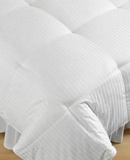 Bedding, 300 Thread Count Damask Stripe 104 x 88 King Comforter