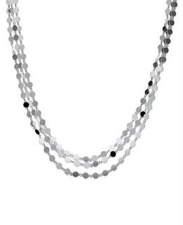 Giani Bernini Sterling Silver Necklace, Confetti Necklace   Necklaces