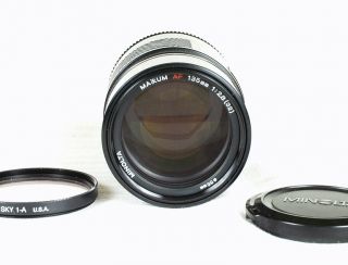 Minolta Maxxum AF 135 mm F 2 8 AF Lens for Sony Mint