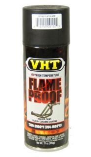 VHT SP102 Flat Black Flameproof Coating Header Paint