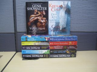 12 Gena Showalter Lords of The Underworld Paranormal Romance Book Lot
