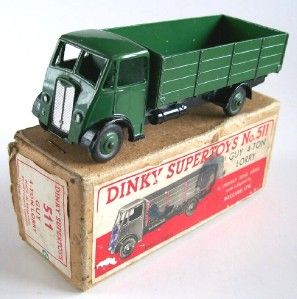 Dinky 511 Guy 4 Ton Lorry Green 1947 48 RARE Boxed