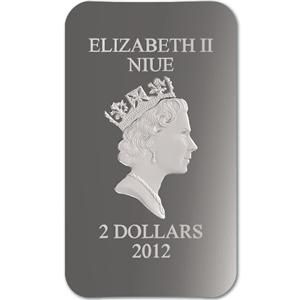 You are buying Niue 2012 2$ icon Holy Ekaterina High Relief 1Oz Silver