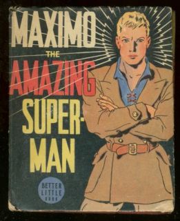 Maximo 1436 Big Little Book Amazing Superman Vallely VG