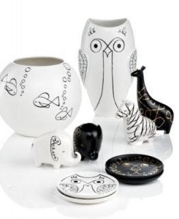 kate spade new york Salt and Pepper Shakers, Woodland Park Zebra and