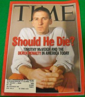 Time June 16 1997 Tim McVeigh Should He Die