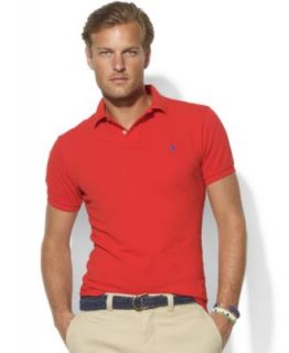 Polo Ralph Lauren Shirt, Custom Fit Interlock Polo Shirt   Mens Polos