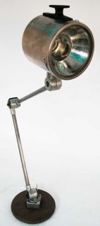 French Industrial Modernist Medical Lamp