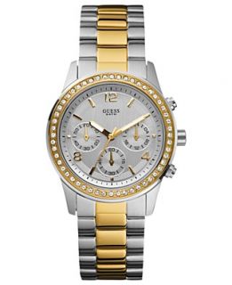 GUESS Watch, Womens Chronograph Two Tone Stainless Steel Bracelet