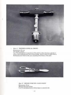 Civil War Medical Instruments Equipment Vol 1 Book