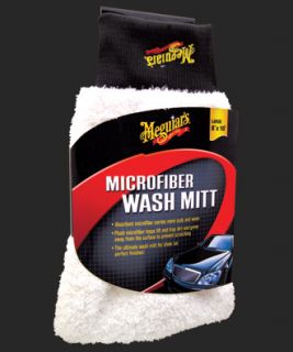 Meguiars Extra Thick Large 7 5 x 11 5 Microfiber Wash Mitt Car