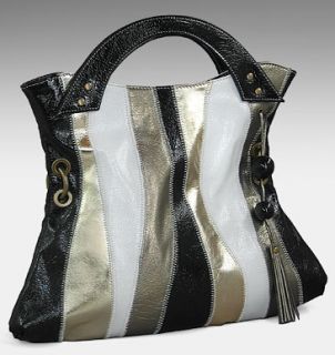 Melie Bianco Handbag Clutch Convertible Bag Multi Black
