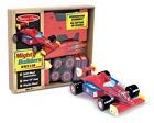 Melissa Doug Mighty Builders Build Your Own Wooden Racing Car New