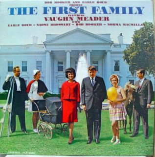 BOB BOOKER & EARLE DOUD the first family LP Mint  CLP 3060 Vinyl 1962
