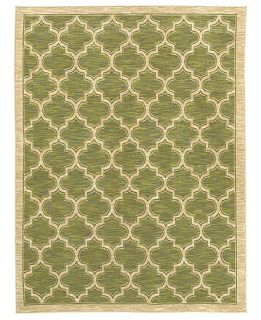 Shaw Living Area Rug, American Abstracts 01300 Milazzo Green 18 x 6