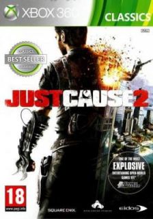 New Just Cause 2 for Xbox 360 Region Free SEALED New 788687200592