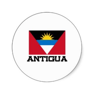 Antigua Flag Sticker