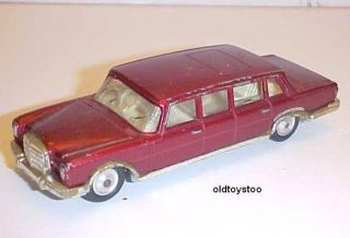 Mercedes Benz 600 Limousine w Windshield Wipers 1969