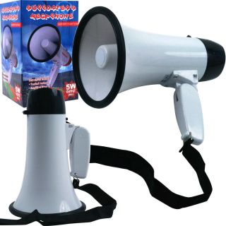 Powerful Electric Megaphone Lightweight and Portable
