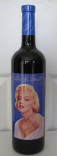 New 2007 Marilyn Monroe Merlot 23rd Vintage Wine Bottle SEALED RARE