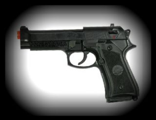 This HALF METAL airsoft pistol is easy to use and maintain. It is
