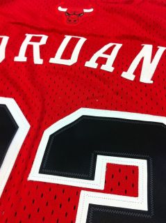 Michael Jordan Chicago Bulls 23 Swingman Away Red Jersey