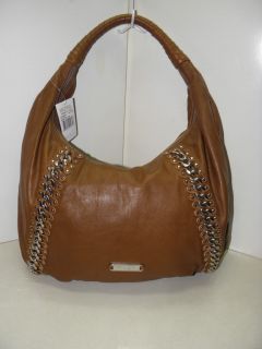 ID STUDDED X LARGE LEATHER CHAIN SHOULDER HOBO by MICHAEL KORS