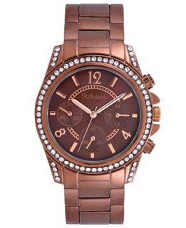 Style&co. Watch, Womens Brown Ion Plated Bracelet 39mm SC1308