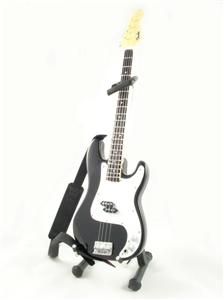 Miniature Guitar Precision Bass Iron Maiden Strap