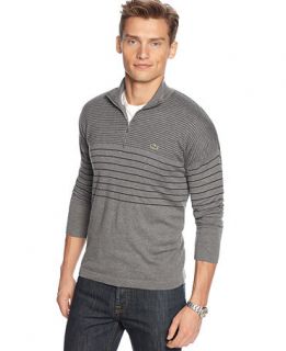 Lacoste Sweater, Quarter Zip Pullover Sweater   Mens T Shirts